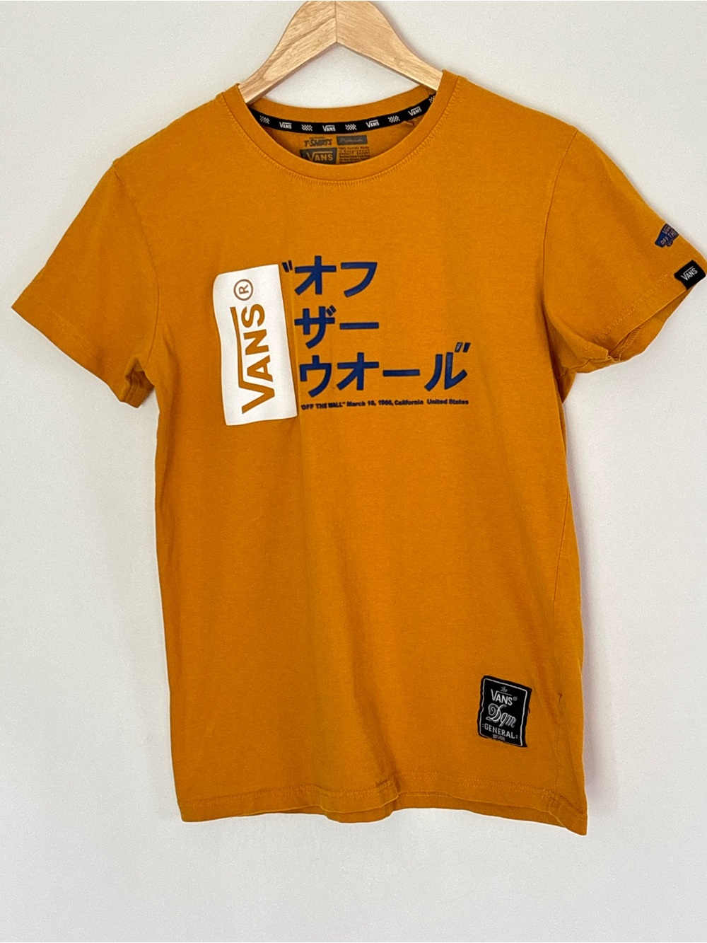 Vans DQM Off the Wall Crewneck Graphic T Shirt Size Medium Japanese Rare B54